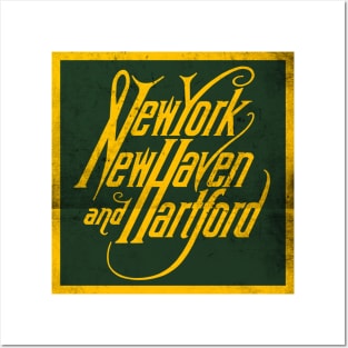 Vintage New York, New Haven and Hartford Railroad Posters and Art